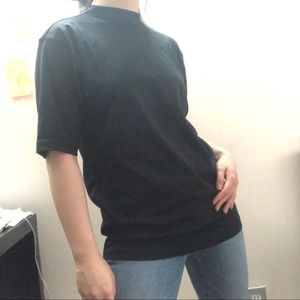 3/$10 - Silky Mock Neck T-Shirt